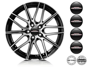 Mini Cooper Wheel Emblems Edition Custom Resin Labels